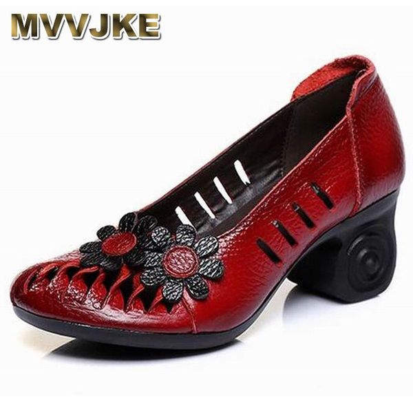 dress shoes mvvjke summer autumn 2021 ethnic style genuine leather handmade women round toe pumps hollow flower high heels e144, Black
dress shoes mvvjke summer autumn 2021 ethnic style genuine leather handmade women round toe pumps hollow flower high heels e144, Black