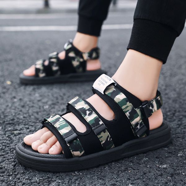 men sandals beach shoes hook and loop lightweight sandal summer fashion camouflage walking sandals sandalias hombre deportivas, Black
men sandals beach shoes hook and loop lightweight sandal summer fashion camouflage walking sandals sandalias hombre deportivas, Black
