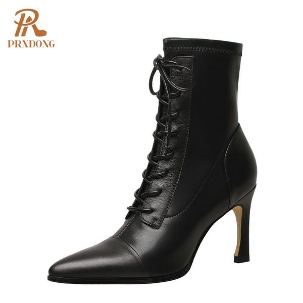 boots 2021 large size 34-40 women ankle thin high heels pointed toe autumn winter lace uo dress party ladies shoes, Black
boots 2021 large size 34-40 women ankle thin high heels pointed toe autumn winter lace uo dress party ladies shoes, Black