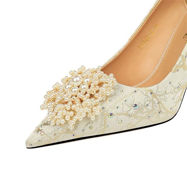 dress shoes high heels dinner party evening wind thin heel rhinestone satin face fairy single, Black
dress shoes high heels dinner party evening wind thin heel rhinestone satin face fairy single, Black