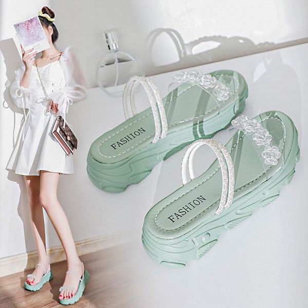 sandals two pearl sandals, fairy style, student thick bottom muffin shoes, 2021 summer versatile slim roman shoes, Black
sandals two pearl sandals, fairy style, student thick bottom muffin shoes, 2021 summer versatile slim roman shoes, Black