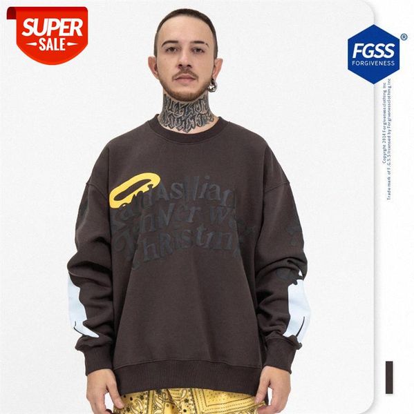 autumn and winter tide brand hip-hop high street angel wings print loose sweater men #mh3p, Black
autumn and winter tide brand hip-hop high street angel wings print loose sweater men #mh3p, Black