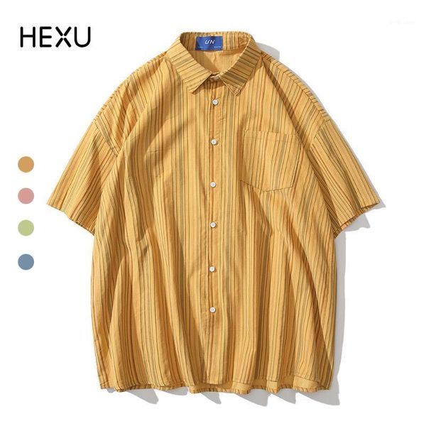 men's casual shirts summer short sleeve button up 2021 regular harajuku shirt vintage clothing polyester solid blouses c228, White;black
men's casual shirts summer short sleeve button up 2021 regular harajuku shirt vintage clothing polyester solid blouses c228, White;black