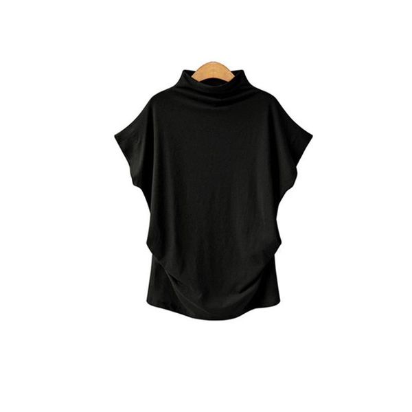 arrival women solid color shirt stylish lady turtleneck short sleeve casual blouse ladies loose size s-3xl women's blouses & shirts, White
arrival women solid color shirt stylish lady turtleneck short sleeve casual blouse ladies loose size s-3xl women's blouses & shirts, White