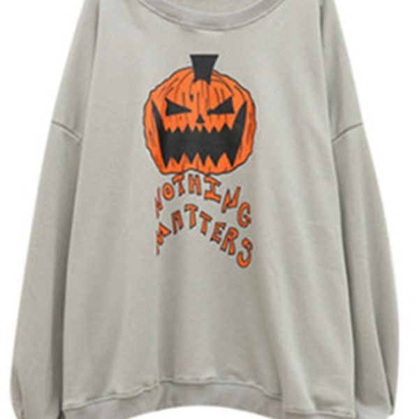 women's hoodies & sweatshirts winter loose evil pumpkin head print long sleeve round neck halloween christmas dress up party s, Black
women's hoodies & sweatshirts winter loose evil pumpkin head print long sleeve round neck halloween christmas dress up party s, Black