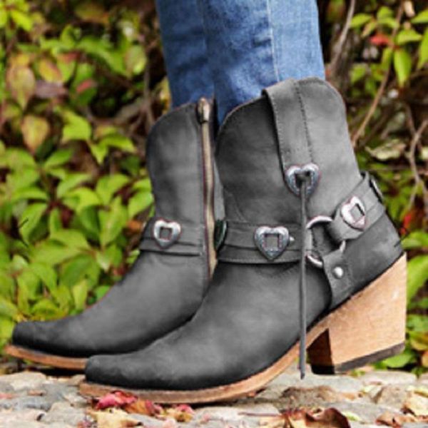 boots woman shoes ankle autumn winter high heels platform punk buckle strap ladies booties zapatos de mujer, Black
boots woman shoes ankle autumn winter high heels platform punk buckle strap ladies booties zapatos de mujer, Black