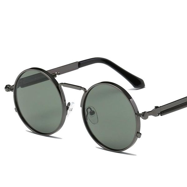 sunglasses retro punk men's women's classic round metal 2021 fashion gothic glasses uv400, White;black
sunglasses retro punk men's women's classic round metal 2021 fashion gothic glasses uv400, White;black