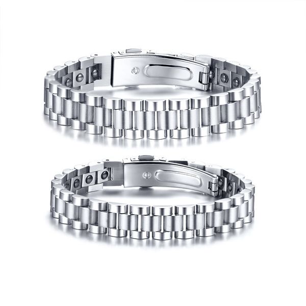 black hematite therapy watchband bracelet for men stainless steel link bracelets gift for him herg
black hematite therapy watchband bracelet for men stainless steel link bracelets gift for him herg