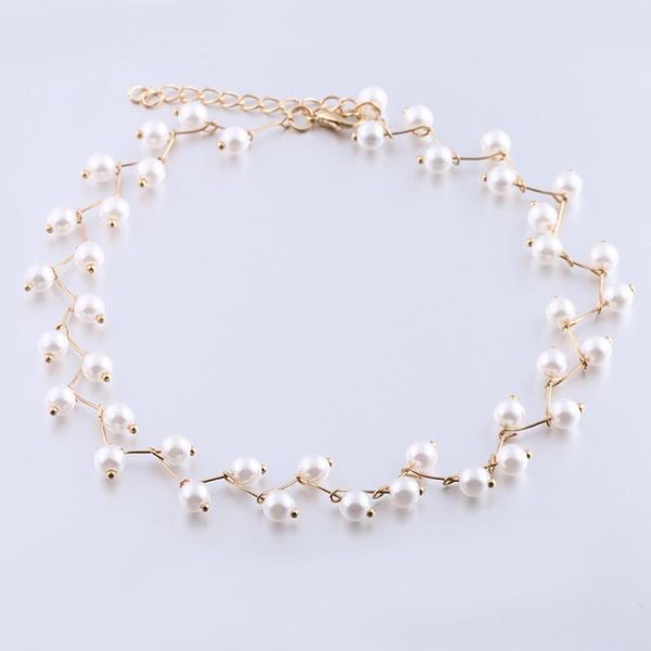 chokers fashion individuality pearl necklace aesthetic cute metal collarbone chain choker party accessories jewelry charm gift for women, Golden;silver
chokers fashion individuality pearl necklace aesthetic cute metal collarbone chain choker party accessories jewelry charm gift for women, Golden;silver