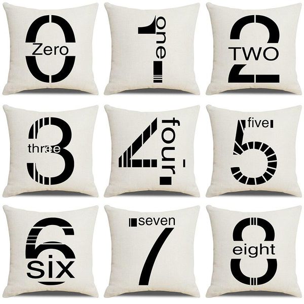 cushion/decorative pillow waterproof oil-proof pillowcases creative numbers printed case linen throw office sofa cushion cover home decor
cushion/decorative pillow waterproof oil-proof pillowcases creative numbers printed case linen throw office sofa cushion cover home decor
