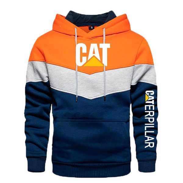 men's hoodies & sweatshirts 2021 cat logo spring and autumn patchwork color pullover long sleeve hoodie fashion cotton sweatshirt 5 col, Black
men's hoodies & sweatshirts 2021 cat logo spring and autumn patchwork color pullover long sleeve hoodie fashion cotton sweatshirt 5 col, Black
