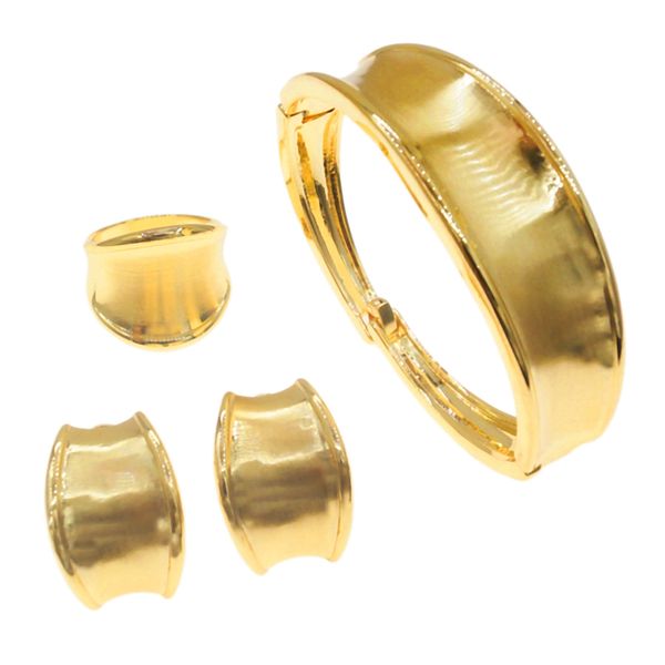 yulaili new beautiful romanian gold style bracelet jewellery set women party earrings ring wedding fashion 3-piece big jewelry sets b0021, Silver
yulaili new beautiful romanian gold style bracelet jewellery set women party earrings ring wedding fashion 3-piece big jewelry sets b0021, Silver