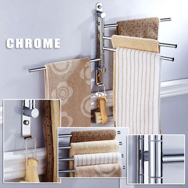 layers stainless steel towel bar rotating rack bathroom kitchen wall-mounted polished holder accessory racks
layers stainless steel towel bar rotating rack bathroom kitchen wall-mounted polished holder accessory racks