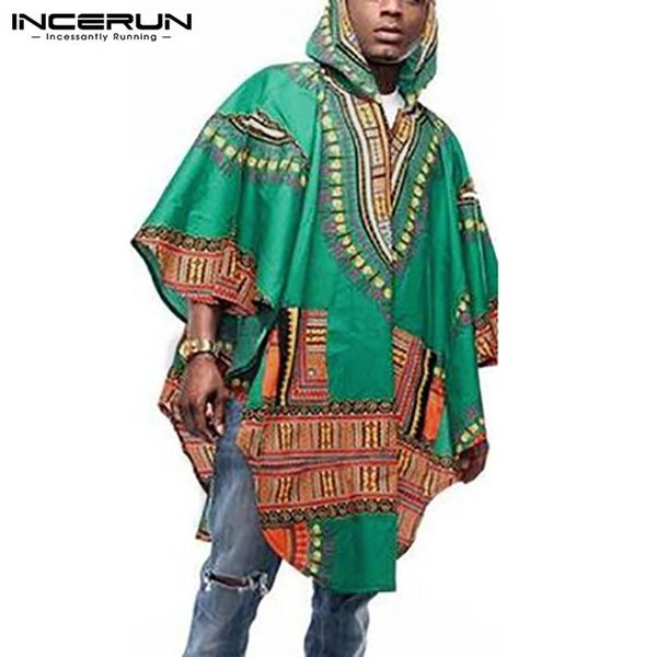 ethnic clothing incerun men african hooded style printed cloak vintage casual ponchos loose dashiki shirt s-5xl, Red
ethnic clothing incerun men african hooded style printed cloak vintage casual ponchos loose dashiki shirt s-5xl, Red
