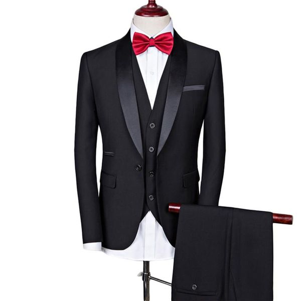 men's suits & blazers men suit 2021 wedding for shawl collar 3 pieces slim fit burgundy mens royal blue tuxedo jacket #292747, White;black
men's suits & blazers men suit 2021 wedding for shawl collar 3 pieces slim fit burgundy mens royal blue tuxedo jacket #292747, White;black