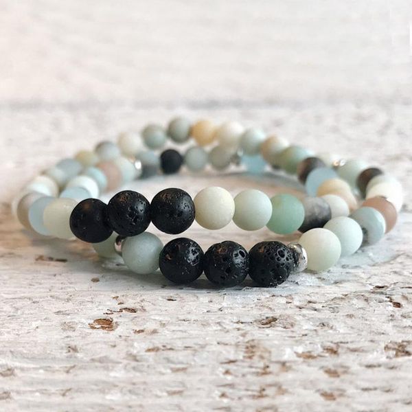 charm bracelets stacking bracelet pulsera mujer handmade beaded friendship wrist 6mm amazonite & lava stone set of 2, Golden;silver
charm bracelets stacking bracelet pulsera mujer handmade beaded friendship wrist 6mm amazonite & lava stone set of 2, Golden;silver