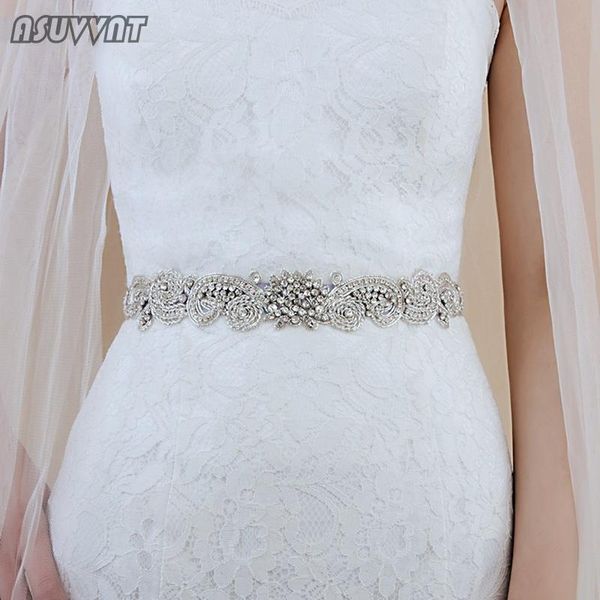wedding sashes fashion belts flower satin dress bridal luxury rhinestone belt girdle accessories crystal for party, White
wedding sashes fashion belts flower satin dress bridal luxury rhinestone belt girdle accessories crystal for party, White
