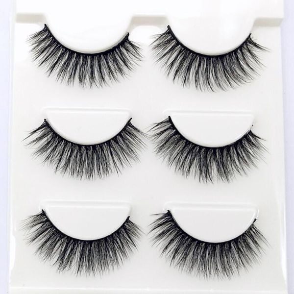 3 pairs natural false eyelashes fake lashes long makeup 3d mink eyelash extension for beauty 061
3 pairs natural false eyelashes fake lashes long makeup 3d mink eyelash extension for beauty 061
