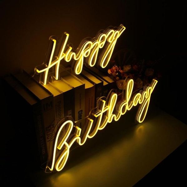 other lighting bulbs & tubes custom waterproof flex neon happy birthday sign handcrafted split type for shop logo club nightclub game room w
other lighting bulbs & tubes custom waterproof flex neon happy birthday sign handcrafted split type for shop logo club nightclub game room w