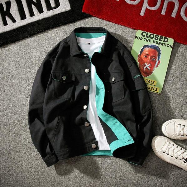 black jacket for men style streetwear casual spring autumn 2021 jean harajuku korean chaquetas hombre jackets bg50jk men's, Black;brown
black jacket for men style streetwear casual spring autumn 2021 jean harajuku korean chaquetas hombre jackets bg50jk men's, Black;brown