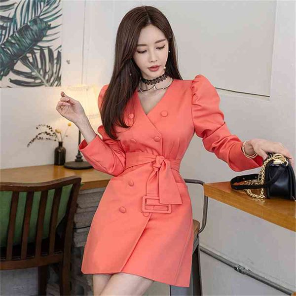 llzacoosh office chic lady women summer dress double-breasted high waist puff sleeve elegant party dress belt 210514, Black;gray
llzacoosh office chic lady women summer dress double-breasted high waist puff sleeve elegant party dress belt 210514, Black;gray