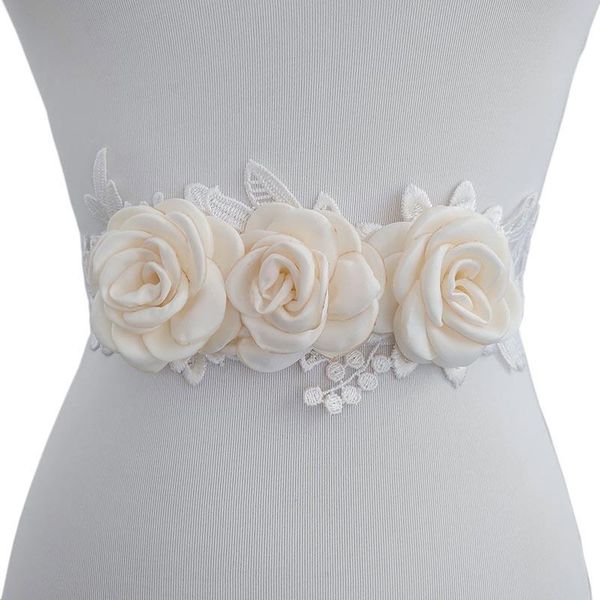 wedding sashes cream fashion female flower belt girl woman sash applique satin ribbon bridal accessories dress gown decor, White
wedding sashes cream fashion female flower belt girl woman sash applique satin ribbon bridal accessories dress gown decor, White
