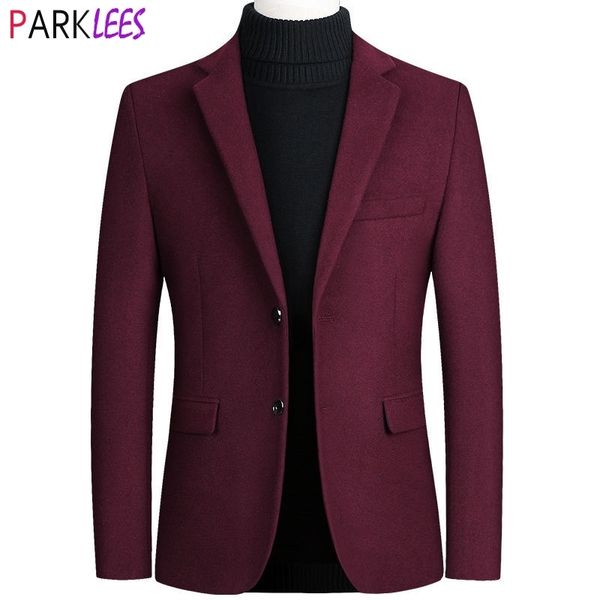 wine red wollen blazer jacket men winter single breasted notched lapel blazers men casual warm tweed suit jacket male 210522, White;black
wine red wollen blazer jacket men winter single breasted notched lapel blazers men casual warm tweed suit jacket male 210522, White;black