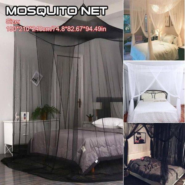-4-corner bed netting canopy mosquito net for queen/king sized 190*210*240cm (3 colors)
-4-corner bed netting canopy mosquito net for queen/king sized 190*210*240cm (3 colors)