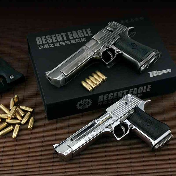 small scale metal model fully disassembled desert eagle shell throwing simulation children's toy gun military fan collection
small scale metal model fully disassembled desert eagle shell throwing simulation children's toy gun military fan collection