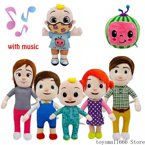 15-33cm cocomelon toys plush with music cartoon tv series family jj sister brother mom and dad toy dall kids gift stuffed doll
15-33cm cocomelon toys plush with music cartoon tv series family jj sister brother mom and dad toy dall kids gift stuffed doll