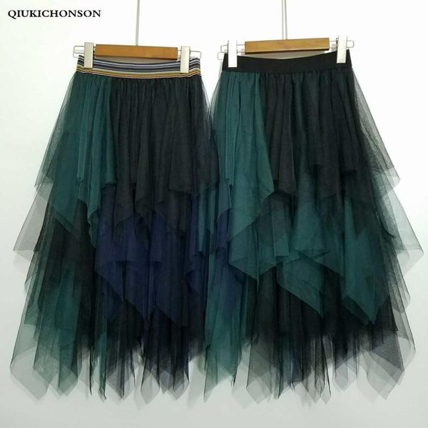 skirts autumn winter high waist tulle women korean fashion ladies elastic asymmetrical long tutu jupe femme, Black
skirts autumn winter high waist tulle women korean fashion ladies elastic asymmetrical long tutu jupe femme, Black