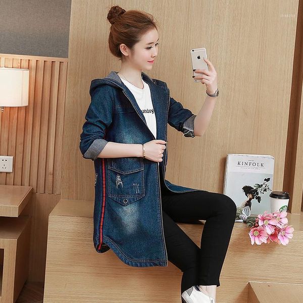 women's jackets m-3xl nice autumn fashion vintage ripped oversized jeans jacket coat female hooded long denim for women female1 pazg, Black;brown
women's jackets m-3xl nice autumn fashion vintage ripped oversized jeans jacket coat female hooded long denim for women female1 pazg, Black;brown