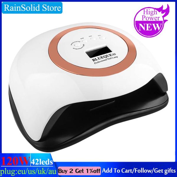 nail dryers sun blue que v1 120w dryer 42leds ultraviolet ice lamp for drying gel polishing 10/30/60/99s timer auto induction tool
nail dryers sun blue que v1 120w dryer 42leds ultraviolet ice lamp for drying gel polishing 10/30/60/99s timer auto induction tool