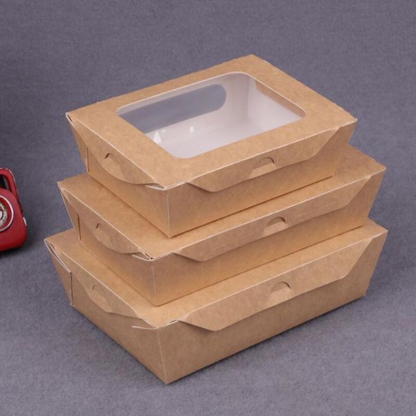 storage bags thick disposable kraft paper takeout lunch box with window cover fruit salad transparent packaging takeaway square
storage bags thick disposable kraft paper takeout lunch box with window cover fruit salad transparent packaging takeaway square