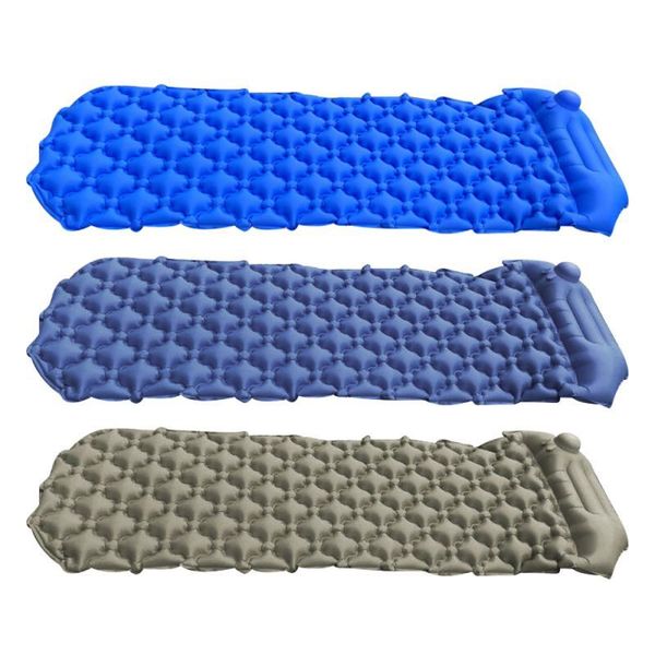 outdoor pads camping sleeping pad with built-in pump upgraded inflatable mat pillow for backpacking traveling
outdoor pads camping sleeping pad with built-in pump upgraded inflatable mat pillow for backpacking traveling