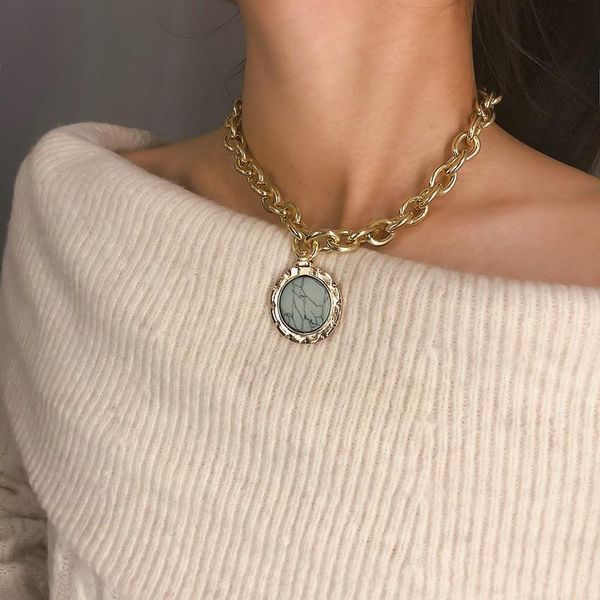 pendant necklaces 2021 women's necklace anniversary gift retro geometry stone feminine cool wind versatile sweater chain goth, Silver
pendant necklaces 2021 women's necklace anniversary gift retro geometry stone feminine cool wind versatile sweater chain goth, Silver