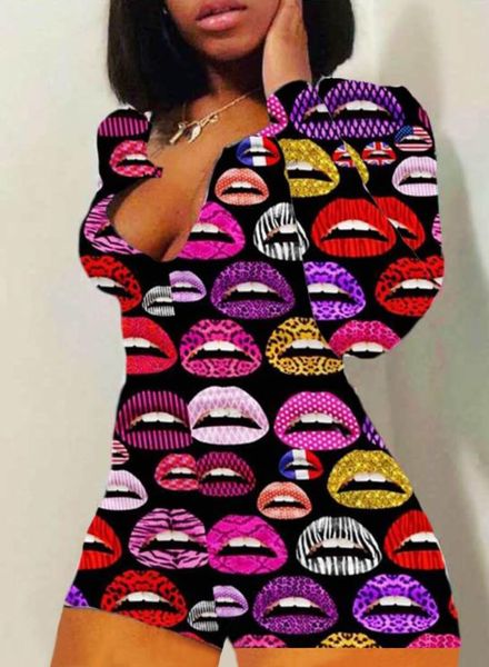 women's jumpsuits & rompers 2021 women bodysuit long sleeve deep v neck bodycon stretch leotard printed button short romper pajamas jum, Black;white
women's jumpsuits & rompers 2021 women bodysuit long sleeve deep v neck bodycon stretch leotard printed button short romper pajamas jum, Black;white