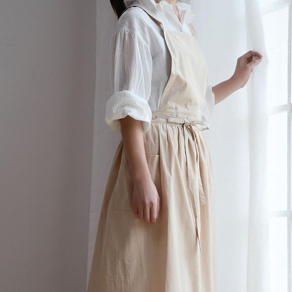 aprons women cotton linen cross back apron japanese housework baking wrap florist dress kitchen cooking
aprons women cotton linen cross back apron japanese housework baking wrap florist dress kitchen cooking