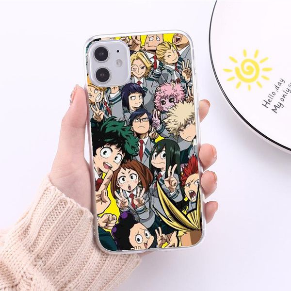my hero academia cartoon hapiness animation printing mobile phone case clear pattern not easy to fade my hero academia cartoon hapiness animation printing mobile phone case clear pattern not easy to fade