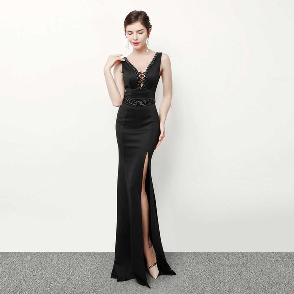 luxury party evening dress 8168# women's host fishtail lace splicing long evening korean slim, White;pink
luxury party evening dress 8168# women's host fishtail lace splicing long evening korean slim, White;pink