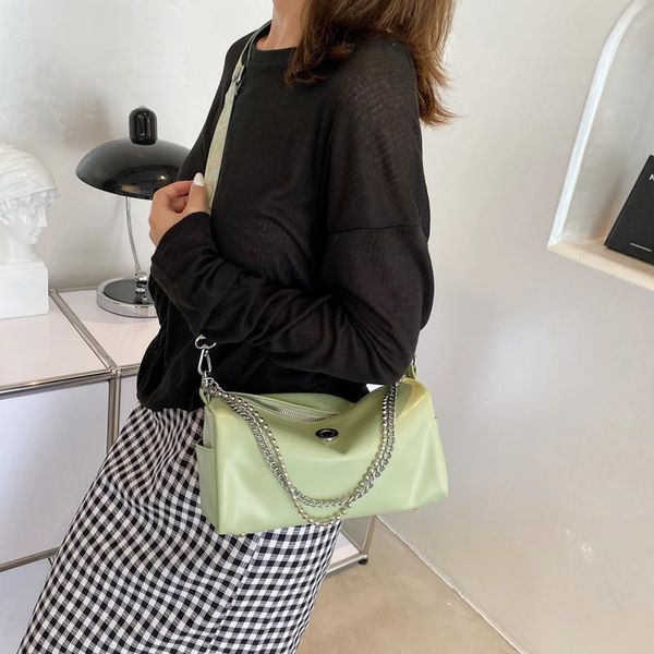 shoulder bags soft pu boston small bag women designer simple solid color chain lady casual wild wide strap cross body trendy
shoulder bags soft pu boston small bag women designer simple solid color chain lady casual wild wide strap cross body trendy