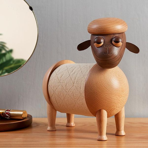 wooden small sheep tissue box living room creative home deskdecoration kitchen rack boxes & napkins
wooden small sheep tissue box living room creative home deskdecoration kitchen rack boxes & napkins
