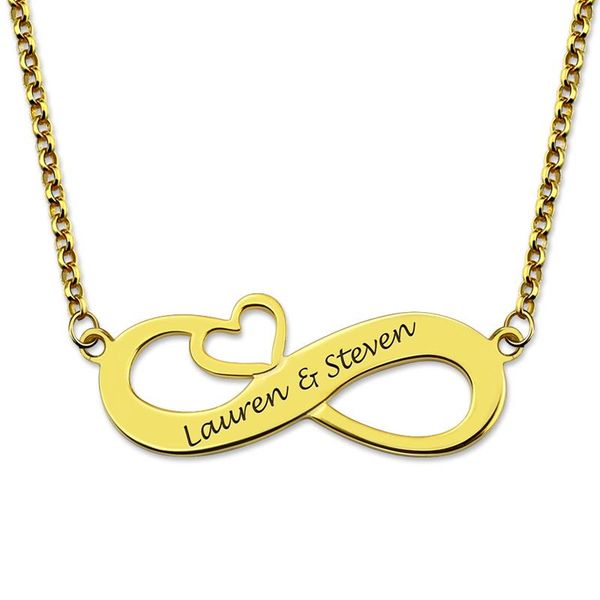 pendant necklaces collier femme jewelry custom name necklace letters engraved infinity heart names gold chain friend, Silver
pendant necklaces collier femme jewelry custom name necklace letters engraved infinity heart names gold chain friend, Silver