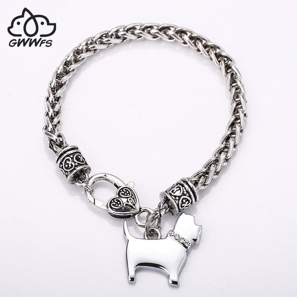 link, chain diy schnauzer charm bracelets for men dog lovers pet pendant friendship friend gift women jewelry wholesale, Black
link, chain diy schnauzer charm bracelets for men dog lovers pet pendant friendship friend gift women jewelry wholesale, Black