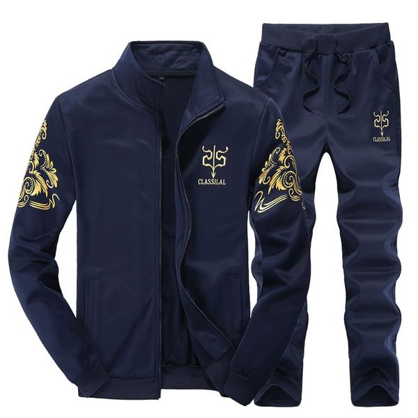 men's tracksuits autumn men polyester sweatshirt sporting fleece 2021 gyms spring jacket with pants casual mens sets size s-4xl, Gray
men's tracksuits autumn men polyester sweatshirt sporting fleece 2021 gyms spring jacket with pants casual mens sets size s-4xl, Gray