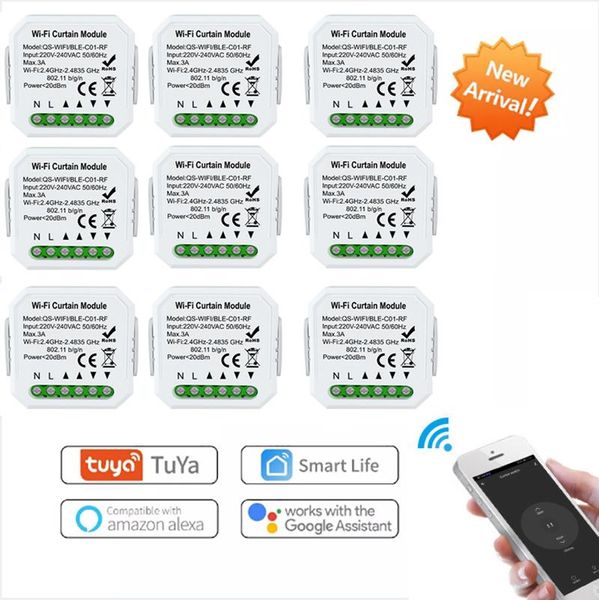 smart home control tuya wifi curtain blinds diy rf433 module switch roller shutter motor life app remote work with alexa google
smart home control tuya wifi curtain blinds diy rf433 module switch roller shutter motor life app remote work with alexa google