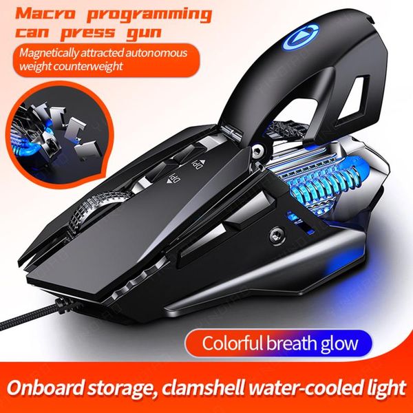 mice pc gaming office entertainment lapaccessorie e-sports mechanical wired mouse macro programming cool water-cooled glow
mice pc gaming office entertainment lapaccessorie e-sports mechanical wired mouse macro programming cool water-cooled glow