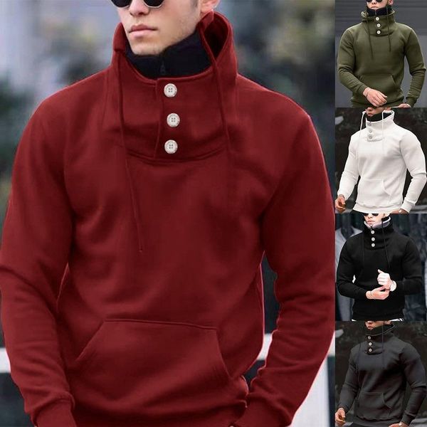 men's hoodies & sweatshirts men hip hop turtleneck sweatshirt 2021 sports casual solid loose male brand streetswear jackets red black 3
men's hoodies & sweatshirts men hip hop turtleneck sweatshirt 2021 sports casual solid loose male brand streetswear jackets red black 3