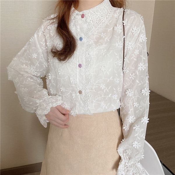 women's blouses & shirts lamtrip 3d vine flowers kawaii stitch romantic forest style white turn down collar embroidery blouse long
women's blouses & shirts lamtrip 3d vine flowers kawaii stitch romantic forest style white turn down collar embroidery blouse long