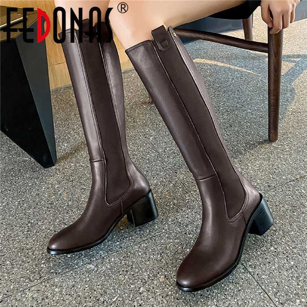 women's boots with heels genuine leather back zipper high for women winter est office knee 210528, Black
women's boots with heels genuine leather back zipper high for women winter est office knee 210528, Black